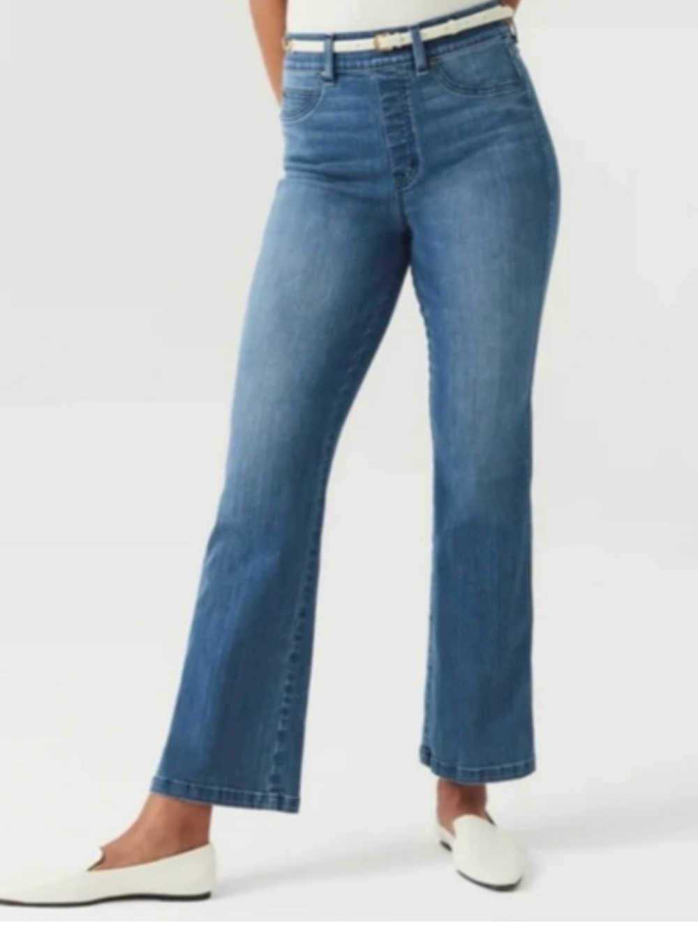 Spanx Kick Flare Ankle Jeans